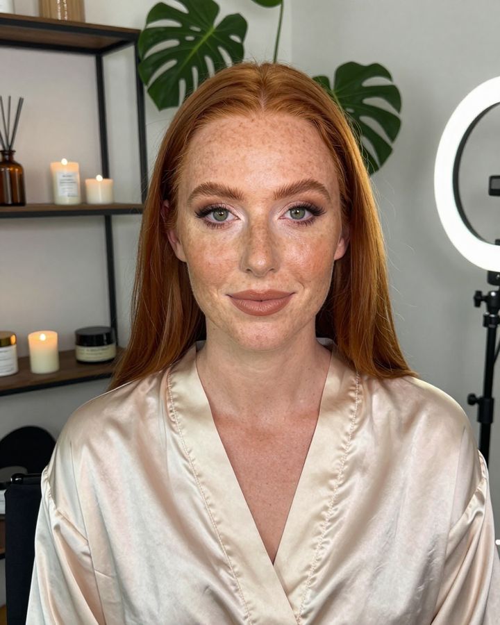 Natural glow makeup